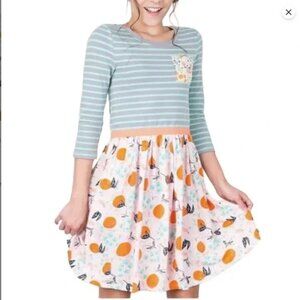 Matilda Jane 435 Girl's Size 8 Joanna Gaines Fresh Squeezed Dress